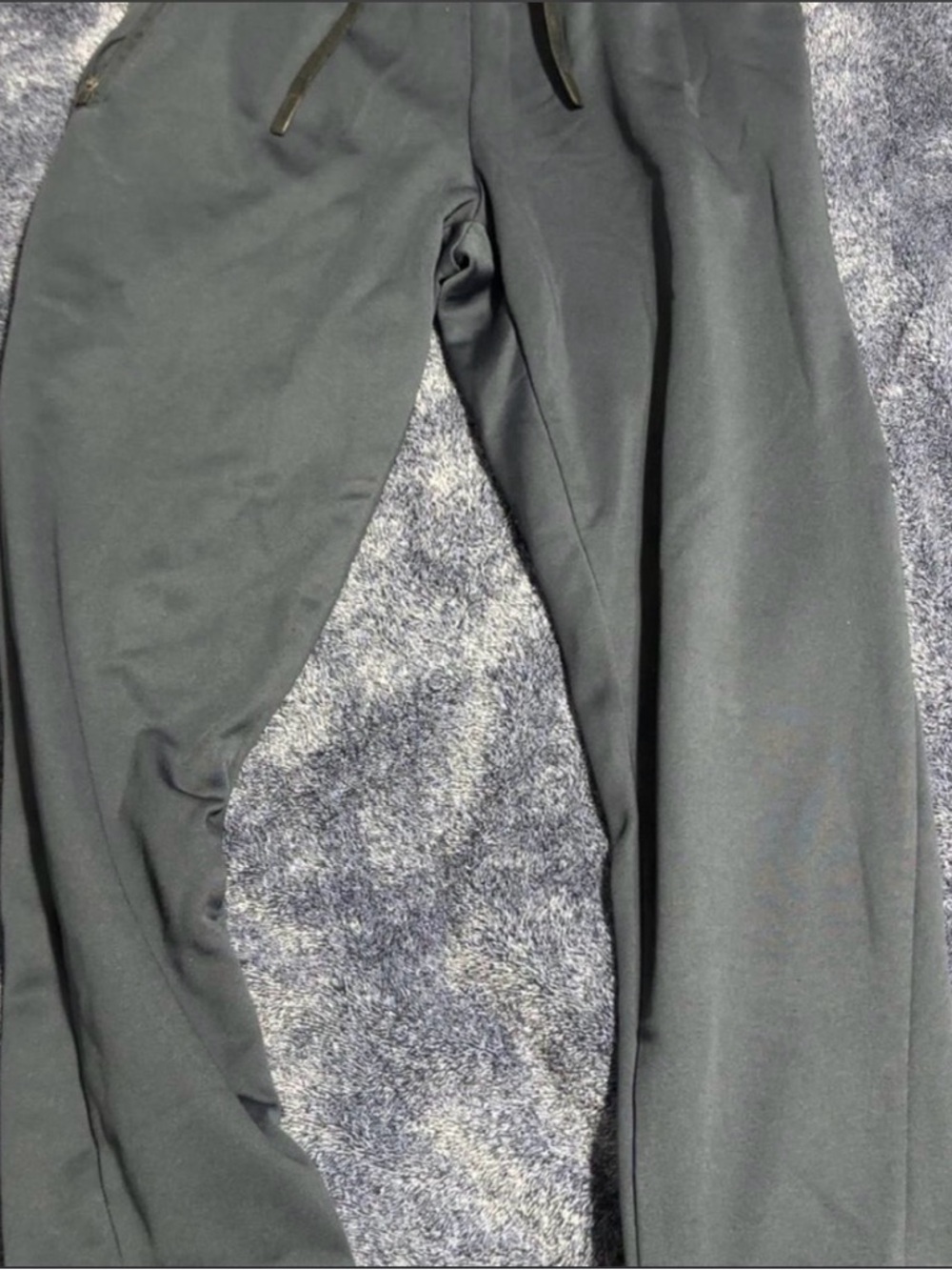 Balance Collection Navy Blue Men's Jogger Label Detail